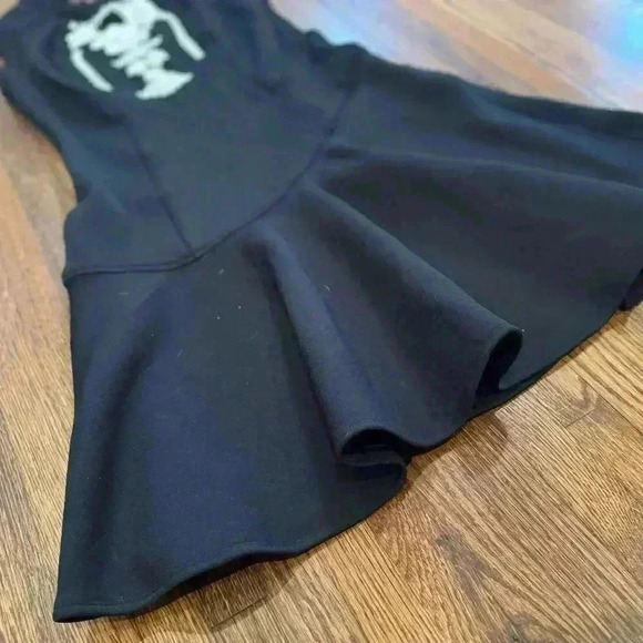 REVOLVE Marchesa Voyage Embroidered Tank Dress Asymmetrical Drop Waist Size 2 - Picture 8 of 12